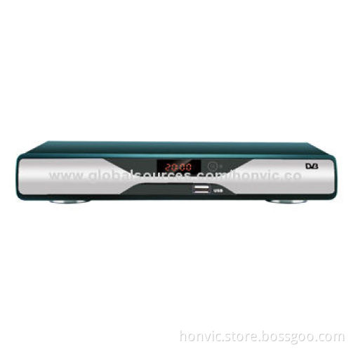 DVB-T2 Receiver with One USB2.0 and HDMI, MPEG-4 and H.264